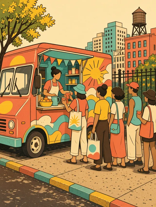 Illustration for Food & giveaways