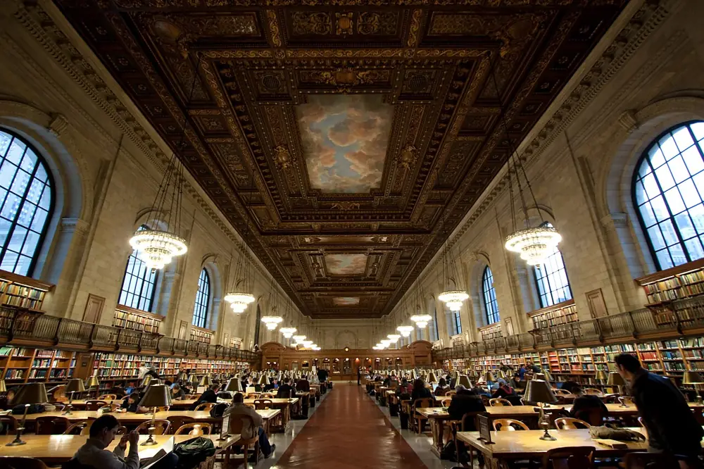 The Rose Main Reading Room at the New York Public Library